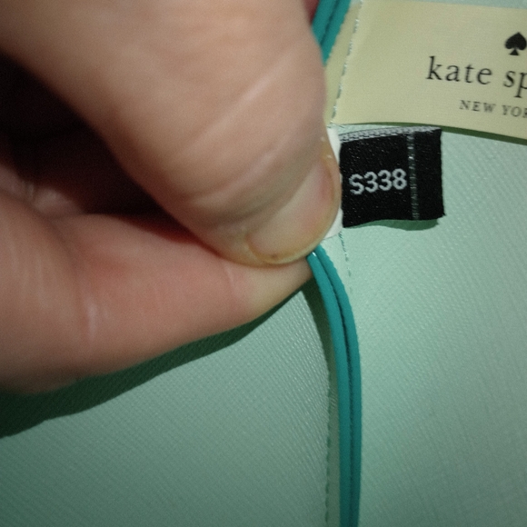 NWT Kate Spade Cape Drive Harriet Bucket tote bag aqua - Picture 15 of 15